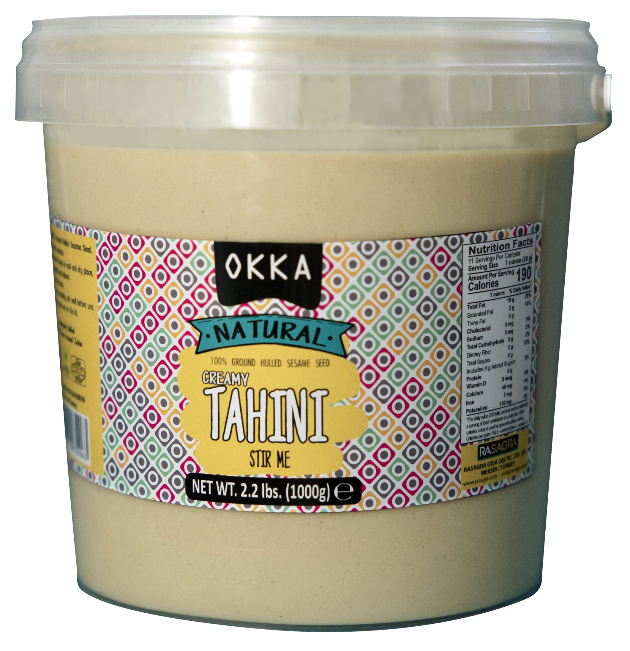 Doğal Tahin Plastik 1000G